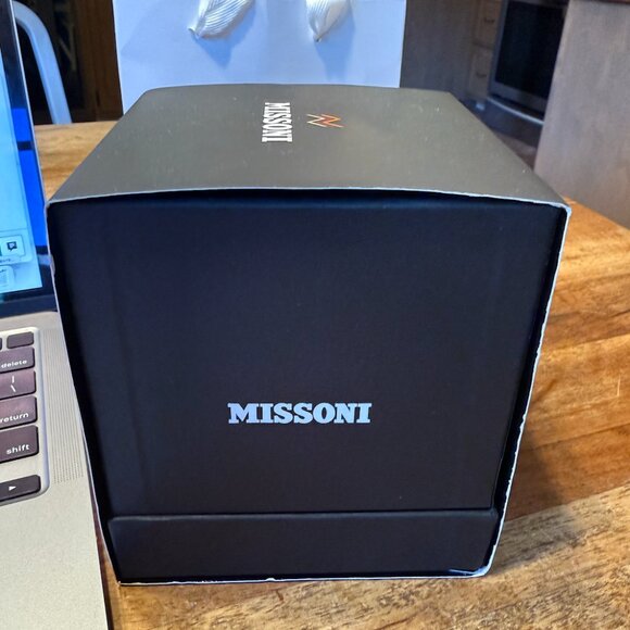 Missoni Home PHRAE zigzag woven candle - Picture 2 of 3